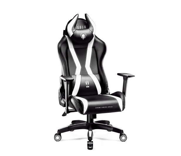 Diablo Chairs X-Horn 2.0 Normal Size Czarno-biały - 1192257 - zdjęcie